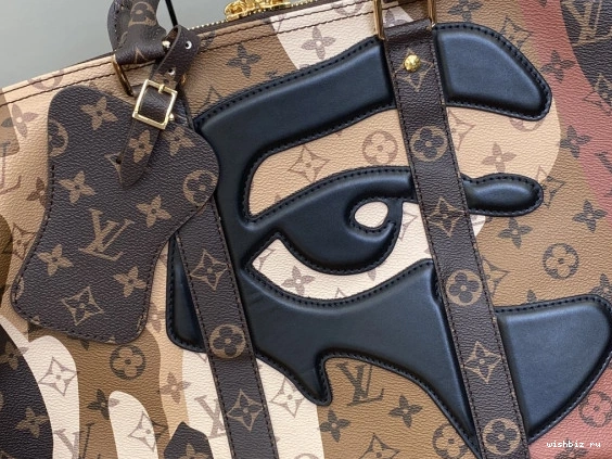 WIS KEEPALL BANDOULIÈRE LOUIS  VUITTON 45 0208